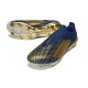 Bota Adidas F50 + Sin Cordones FG Negro Dorado