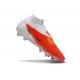 Bota De Fútbol Nike Phantom 6 High Elite Fg Rojo Blanco Negro