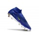 Bota De Fútbol Nike Phantom 6 High Elite Fg Azul Volt