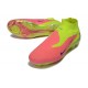 Bota De Fútbol Nike Phantom 6 High Elite Fg Rosa Amarillo