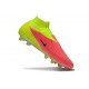 Bota De Fútbol Nike Phantom 6 High Elite Fg Rosa Amarillo