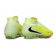 Bota De Fútbol Nike Phantom 6 High Elite Fg Amarillo Verde
