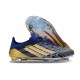 Adidas Bota F50 Elite FG Negro Dorada