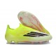 Adidas F50 Elite Laceless FG Amarillo Negro