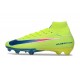 Zapatillas Nike Mercurial Superfly X Elite FG Limalight Voltio Azul
