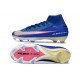 Zapatillas Nike Mercurial Superfly X Elite FG Azul Blanco