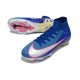 Zapatillas Nike Mercurial Superfly X Elite FG Azul Blanco