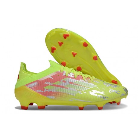 Adidas Bota F50 Elite FG Amarillo Rojo