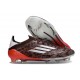 Adidas Bota F50 Elite FG Leopardo Plateado Rojo