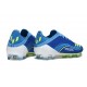 Adidas Bota F50 Elite FG X Messi Azul Royal Amarillo Solar Semi Azul Burst