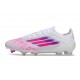Adidas Bota F50 Elite FG Ftwr Blanco Rosa Lúcido Ftwr Blanco