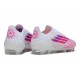 Adidas Bota F50 Elite FG Ftwr Blanco Rosa Lúcido Ftwr Blanco