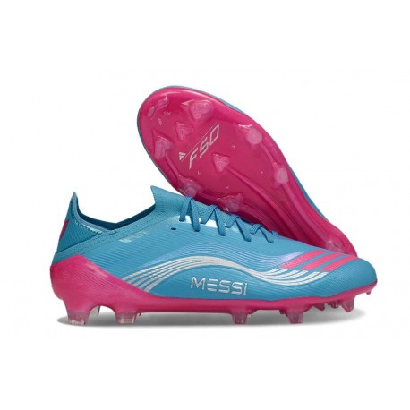 Adidas Bota F50 Elite FG Flash Agua Rosa Lúcido Lucid Cyan