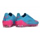 Adidas Bota F50 Elite FG Flash Agua Rosa Lúcido Lucid Cyan