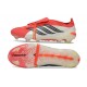 Bota adidas Predator 26 Elite Tongue FG Rojo Lúcido Negro Ftwr Blanco