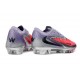 Bota de Futbol Nike Phantom 6 Low Elite FG Rojo Negro Lila