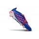 Bota adidas Predator 26 Elite Tongue FG Azul Carrera Explosión Rosa