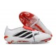 Bota adidas Predator 26 Elite Tongue FG Blanco Rojo Negro
