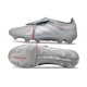 Bota adidas Predator 26 Elite Tongue FG Gris Hierro Met. 