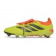 Bota adidas Predator 26 Elite Tongue FG Amarillo Rojo Negro