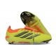 Bota adidas Predator 26 Elite Tongue FG Amarillo Rojo Negro