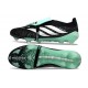 Bota adidas Predator 26 Elite Tongue FG Negro Blanco Verde