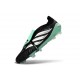 Bota adidas Predator 26 Elite Tongue FG Negro Blanco Verde