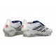 Bota adidas Predator 26 Elite Tongue FG Blanco Plateada Azul
