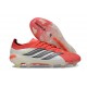 Bota adidas Predator 26 Elite Tongue FG Rojo Blanco Negro