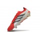 Bota adidas Predator 26 Elite Tongue FG Rojo Blanco Negro