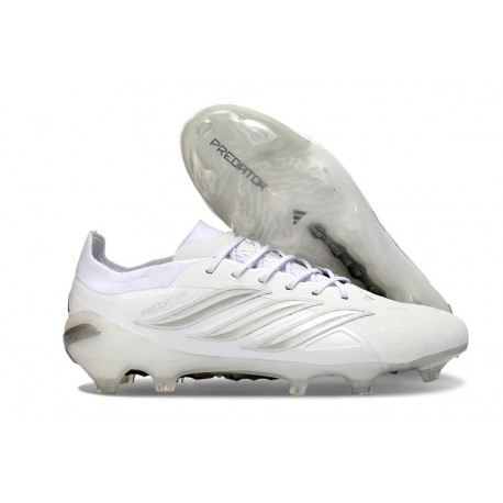 Bota adidas Predator 26 Elite FG Blanco
