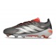 Bota adidas Predator 26 Elite FG Hierro Met. Ftwr Blanco Rojo Lúcido