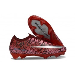 Nike Bota Zoom Mercurial Vapor XVI Elite FG Rojo Plateado