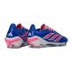 Bota adidas Predator 26 Elite L FG Azul Rosa