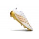 Bota adidas Predator 26 Elite L FG Blanco Dorado
