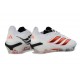Bota adidas Predator 26 Elite FG Blanco Rojo Negro