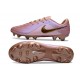 Zapatos de Fútbol Nike Tiempo Maestro Elite FG Bronce Rojo Mtlc Dorado Rosa Mtlc