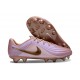 Zapatos de Fútbol Nike Tiempo Maestro Elite FG Bronce Rojo Mtlc Dorado Rosa Mtlc