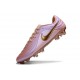 Zapatos de Fútbol Nike Tiempo Maestro Elite FG Bronce Rojo Mtlc Dorado Rosa Mtlc