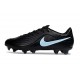Zapatos de Fútbol Nike Tiempo Maestro Elite FG Negro Azul Hielo