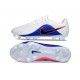 Zapatos de Fútbol Nike Tiempo Maestro Elite FG Blanco Azul Carrera Rosa