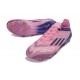 Tacos de Futbol Adidas Bota F50 Elite FG Rosa Negro