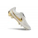 Zapatos de Fútbol Nike Tiempo SE Elite FG Blanco Dorada