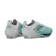 Zapatilla Adidas F50 + Elite FG Verde Blanco Plateado