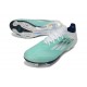 Zapatilla Adidas F50 + Elite FG Verde Blanco Plateado