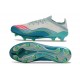 Zapatilla Adidas F50 + Elite FG X Messi Ftwr Blanco Rosa Lúcido Flash Agua
