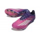 Zapatilla Adidas F50 + Elite FG X LAMINE YAMAL Viola Rosa Bianco