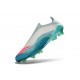 Adidas F50+ Laceless FG X Messi Ftwr Blanco Rosa Lúcido Flash Agua