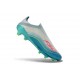 Adidas F50+ Laceless FG X Messi Ftwr Blanco Rosa Lúcido Flash Agua