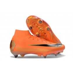 Nike Air Zoom Mercurial Superfly X Elite SG Naranja Negro